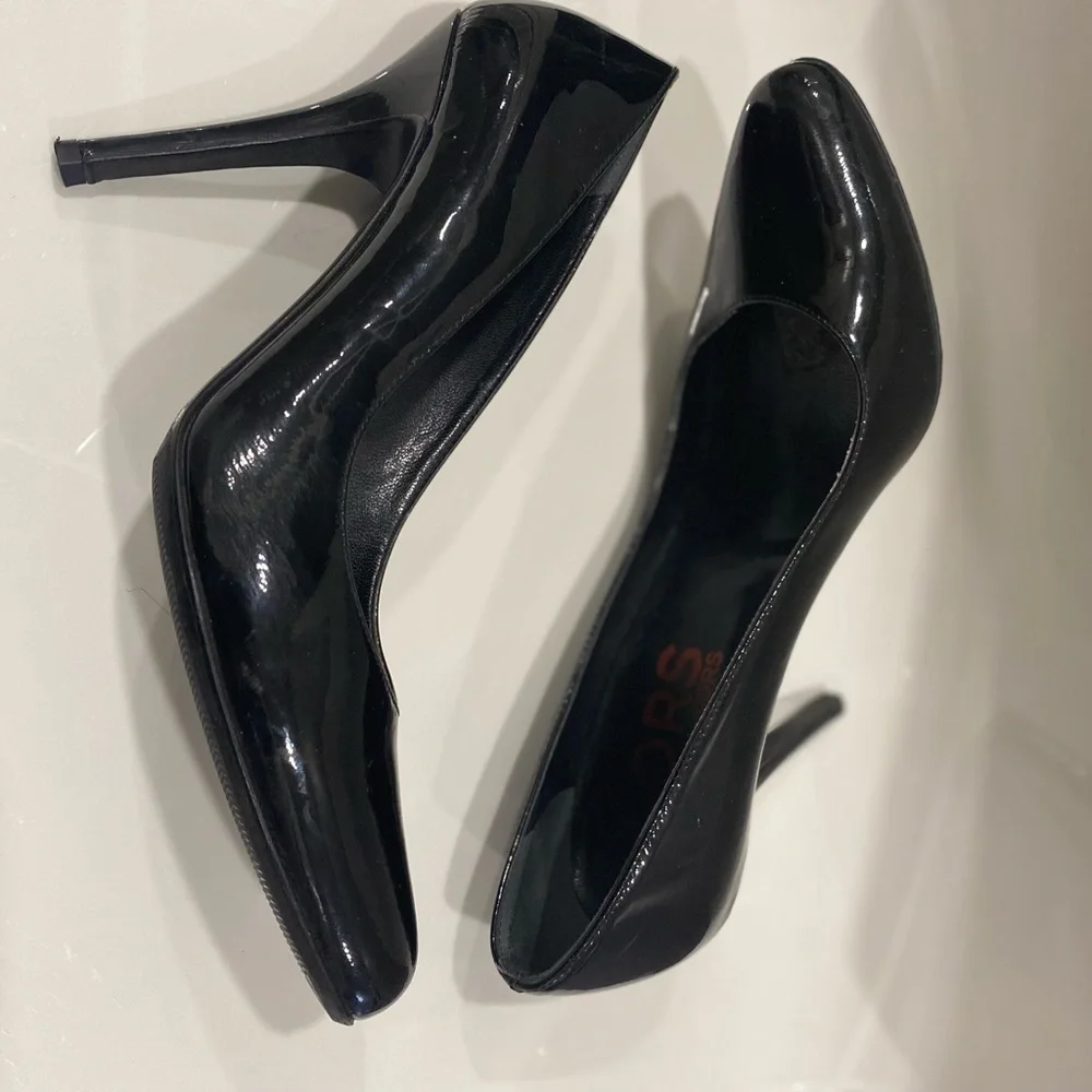 Michael Kors Black Patent Heels